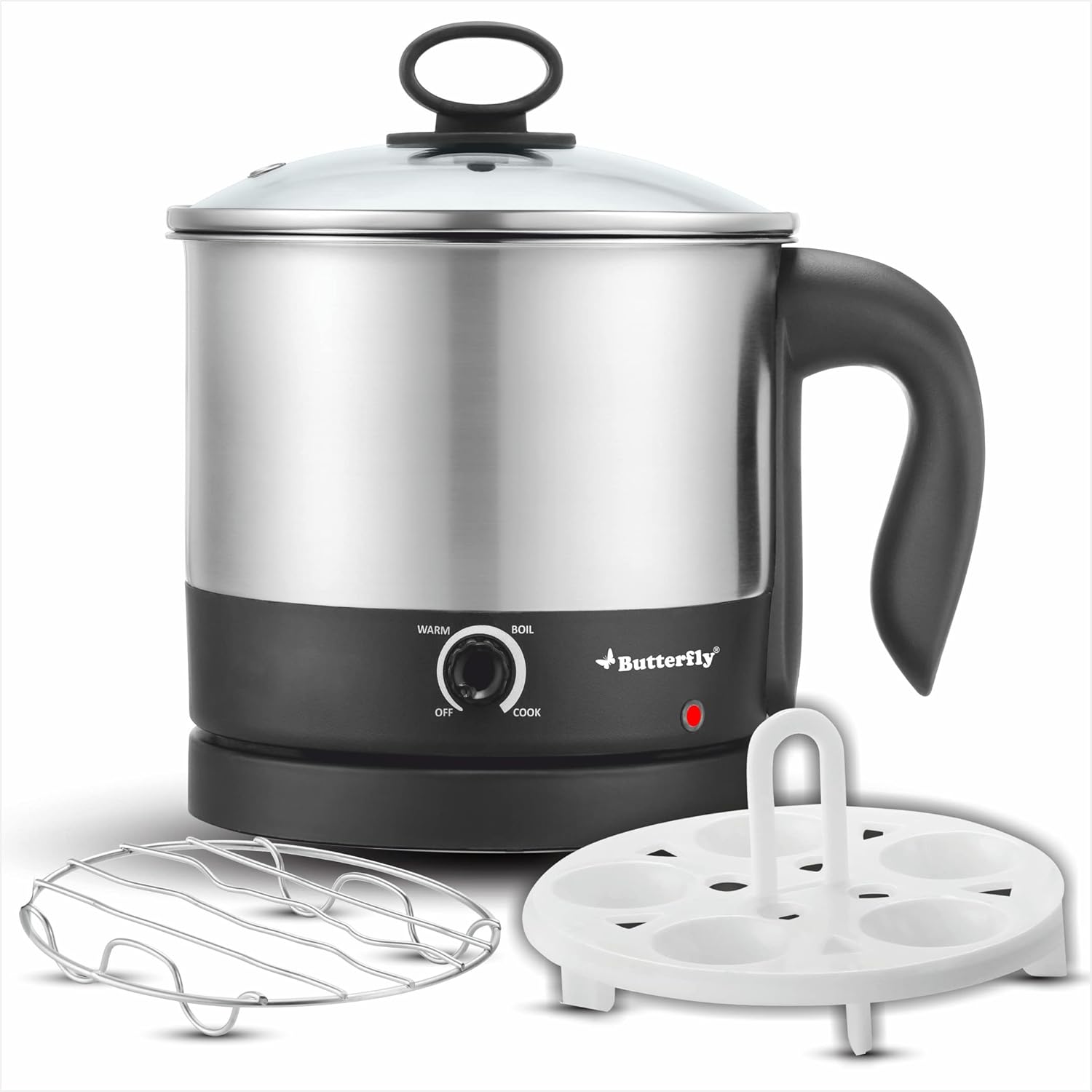 Butterfly Matchless Stainless Steel Multi Kettle 1.2 Litre